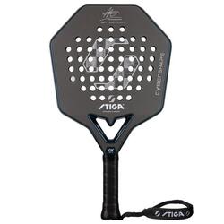 STIGA Raquette de padel Cybershape 18K Hard Adam Axelsson Edition