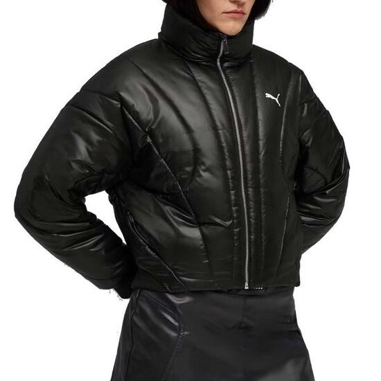 Jacke Puma Dare To Puffer Jacket, Schwarz, Damen