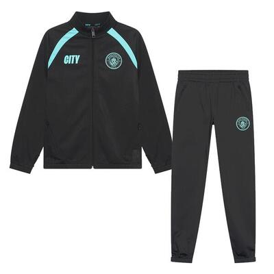 Tuta da allenamento Manchester City Kids 25/26 - Nera