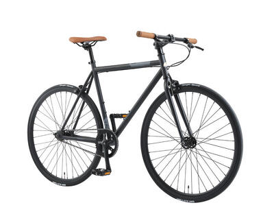 Aluminium stadsfiets single speed 28