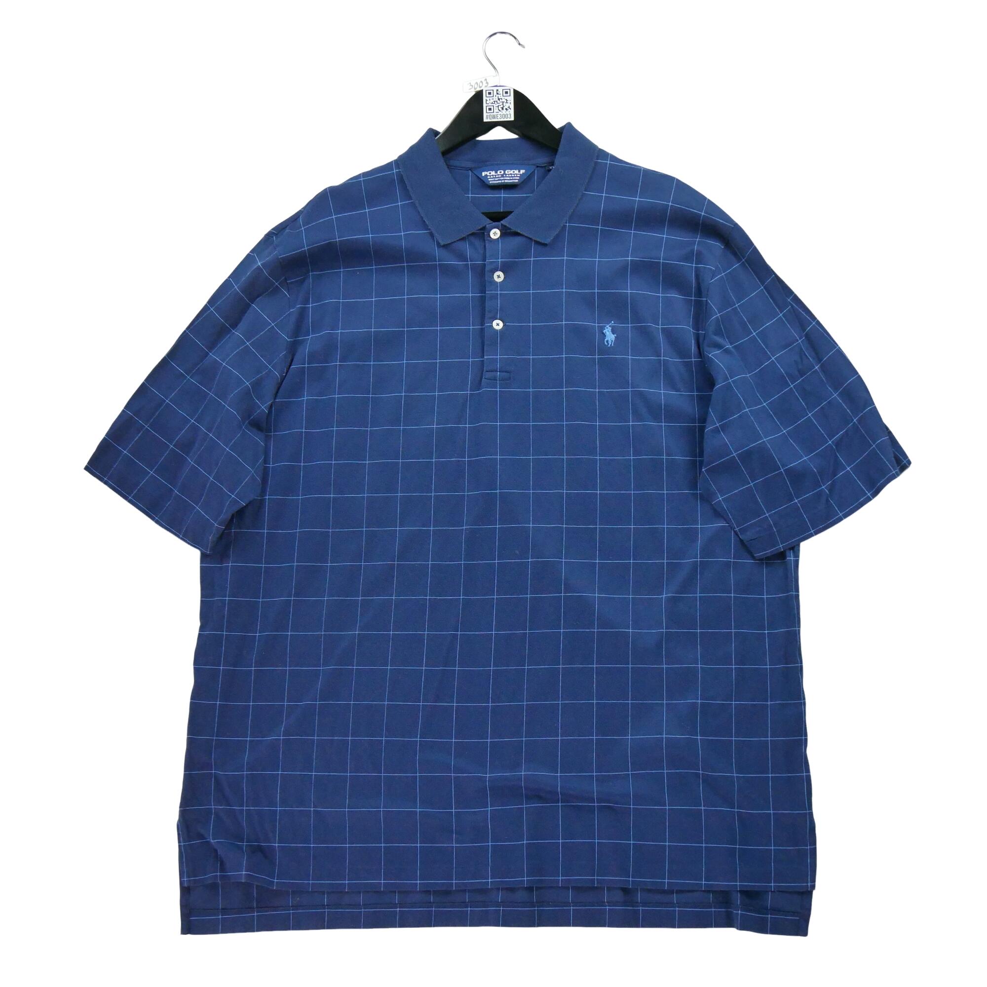 Tweedehands Korte mouwen heren polo donkerblauw Als nieuw