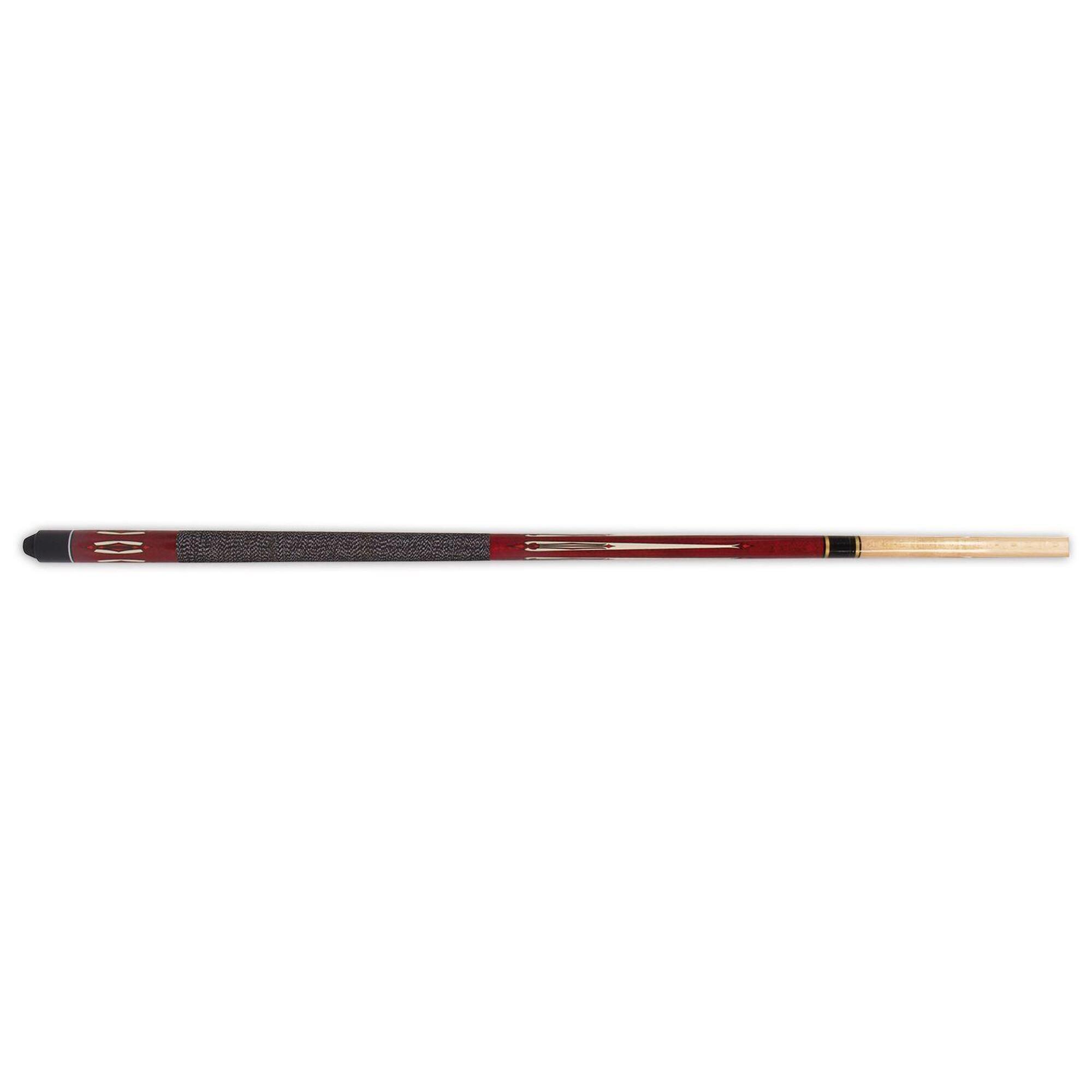 John West - Queue De Billard En 2 Parties John West En Bois Dur, Rouge, 145 cm - Queue De Billard - Taille Unique - Decathlon