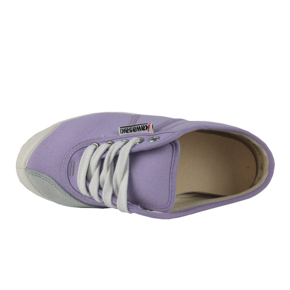 Kawasaki Basic 23 Canvas Shoe K23B71 Light Purple 4/5