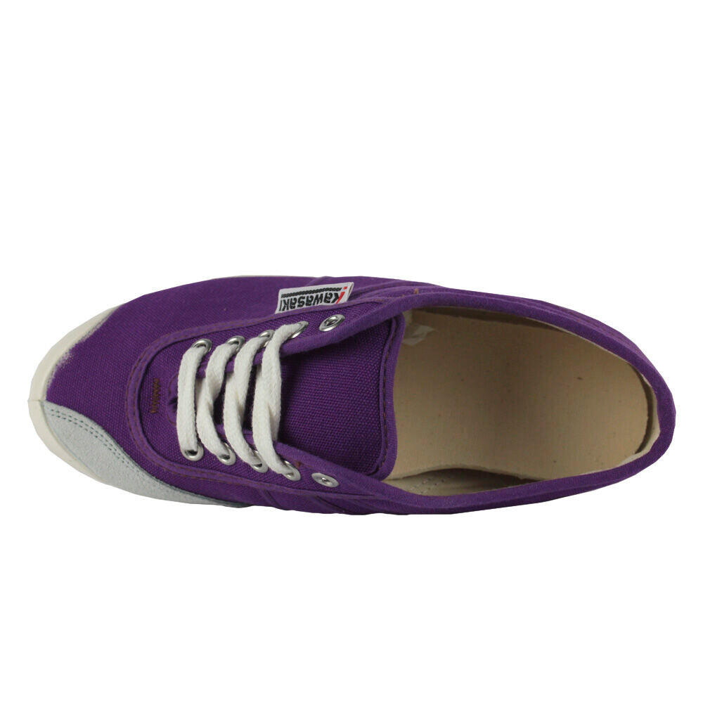 Kawasaki Basic 23 Canvas Shoe K23B73 Purple 4/5