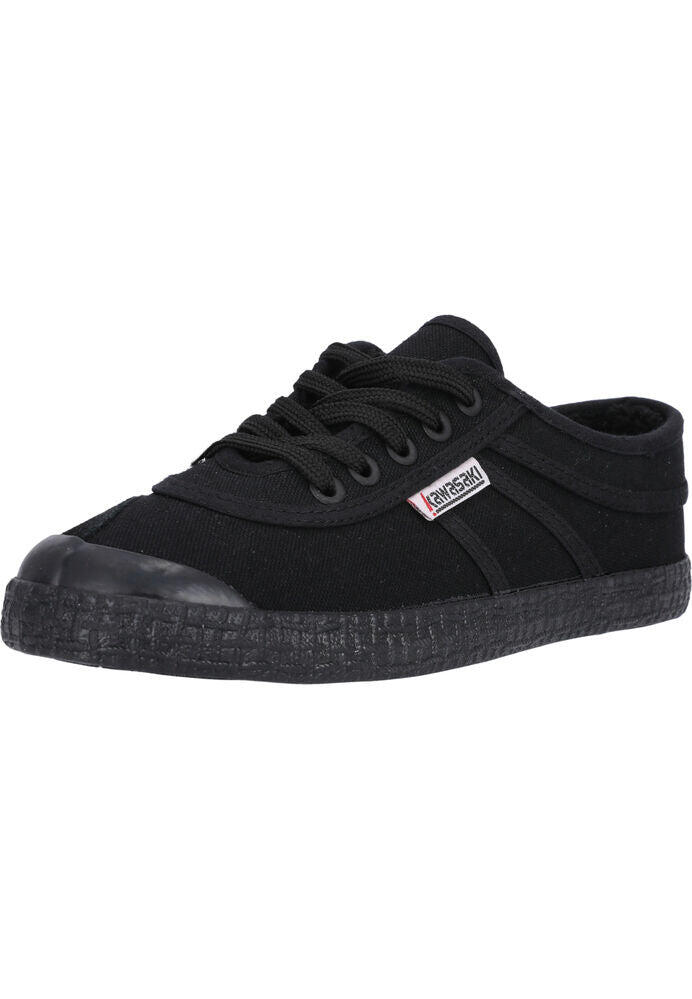 Kawasaki Original Teddy Canvas Shoe K204501 1001S Black Solid 2/5
