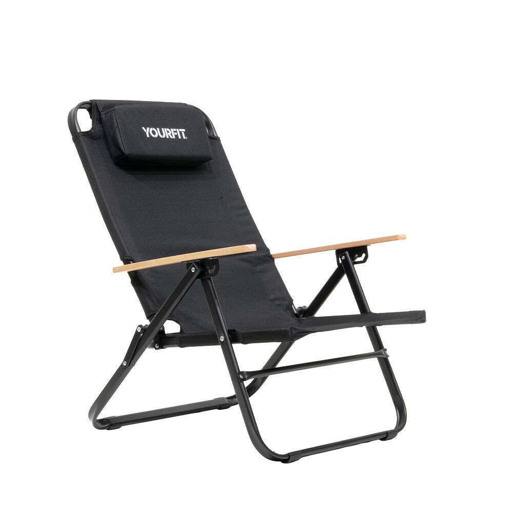 CHAISE DE CAMPING PLIANTE AVEC INCLINAISON 3/7
