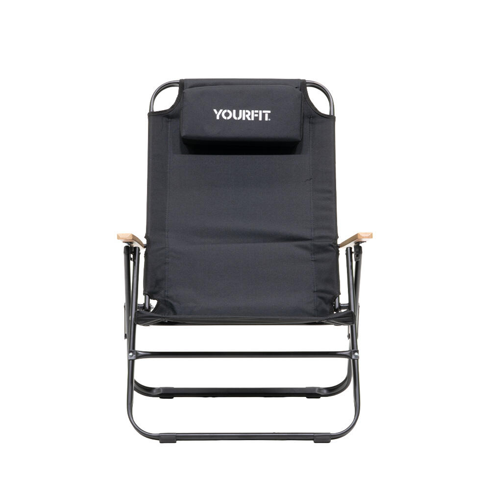 CHAISE DE CAMPING PLIANTE AVEC INCLINAISON 2/7