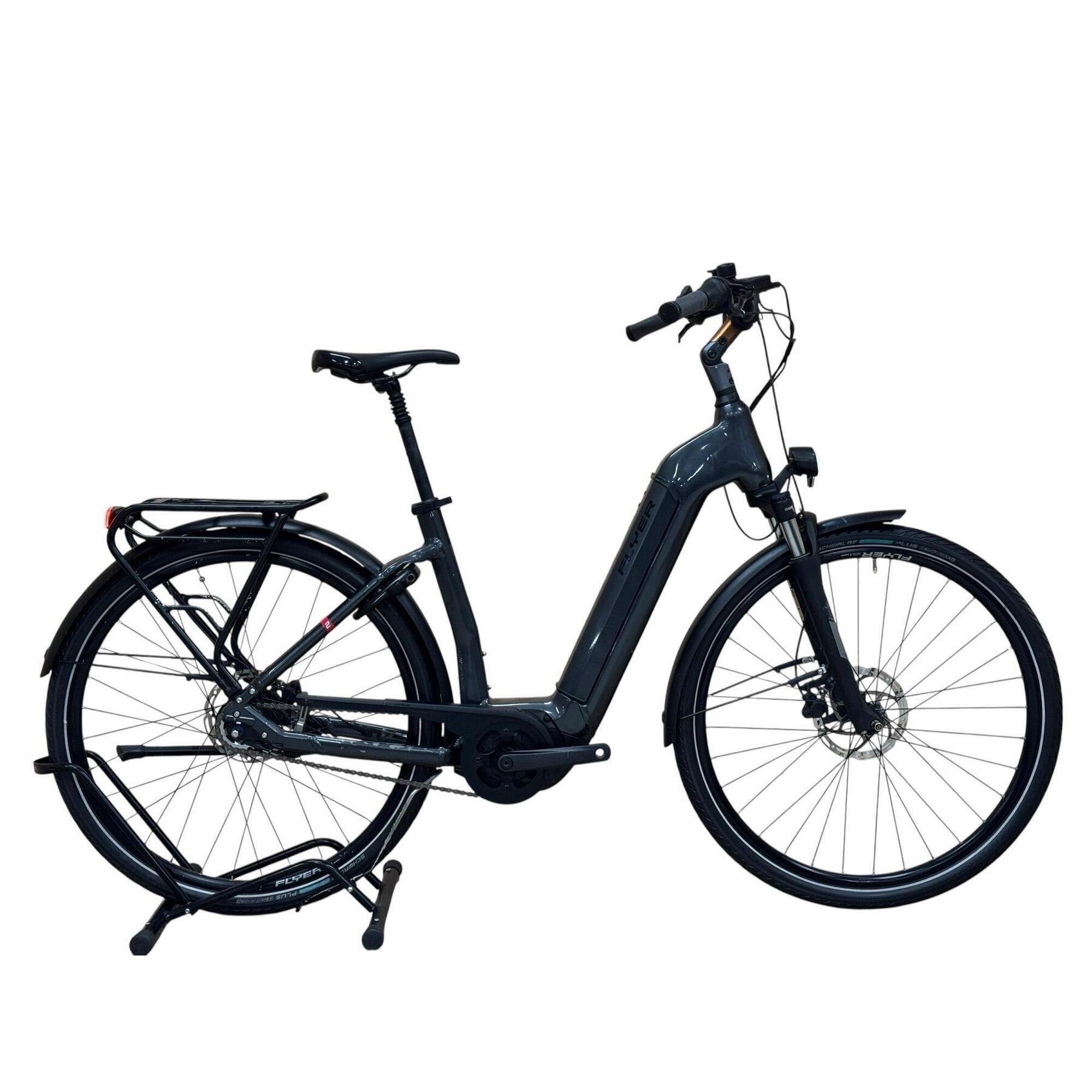 Flyer - Reconditionné - Vélo Électrique Flyer Gotour2 5.00  Nexus - Comme Neuf - Vélo Ville - Gris|noir - Decathlon