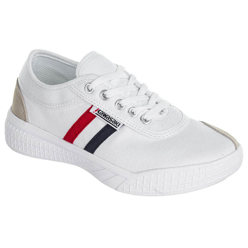 Kawasaki Leap Retro Canvas Shoe K212325 1002 White 2/5