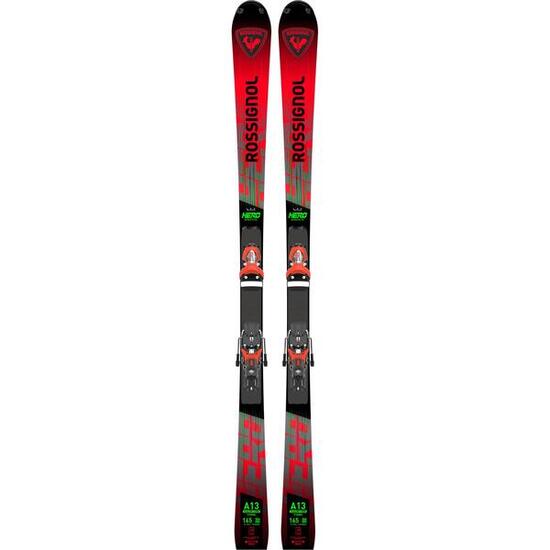Pack Rossignol Hero fis sl fac 165 r22 + spx 15 rockerace Rojo Hombre