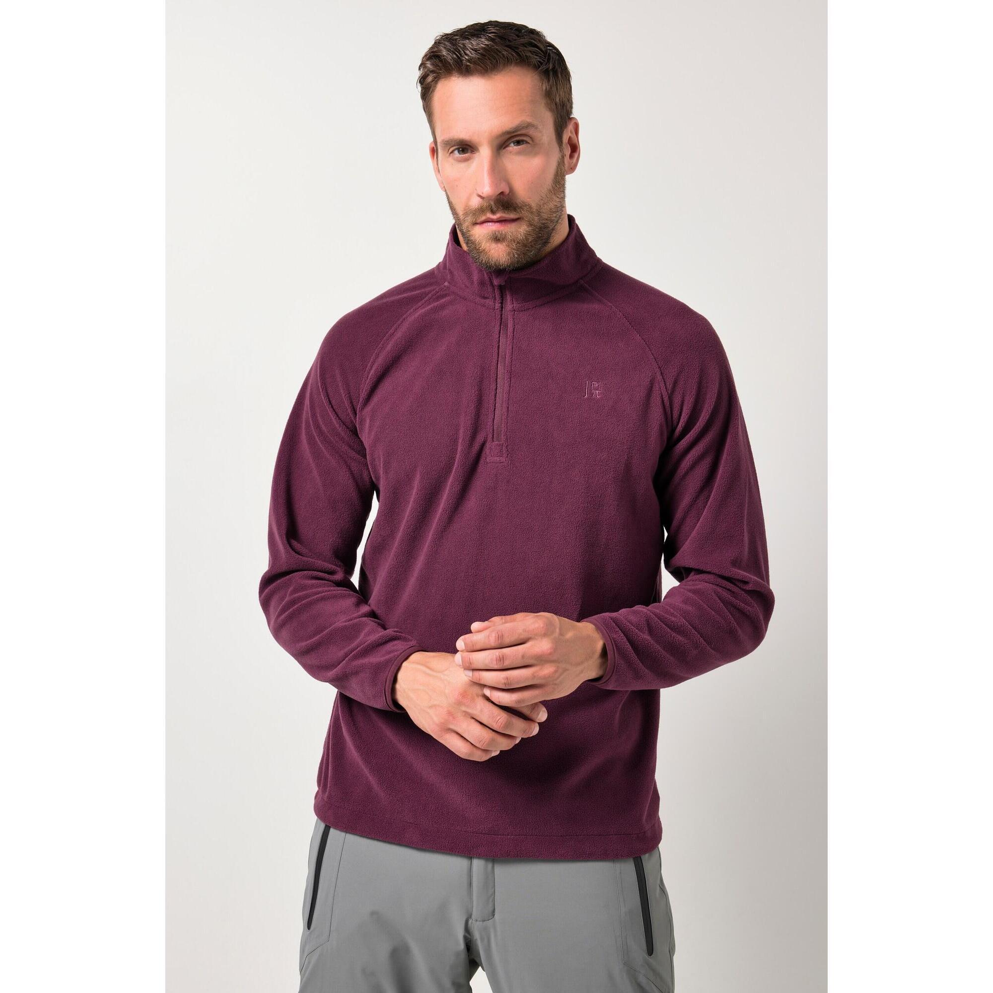 Jay-pi - Hommes Pull Camionneur En Polaire Collection Outdoor - Sweat-shirt - Rouge - Decathlon