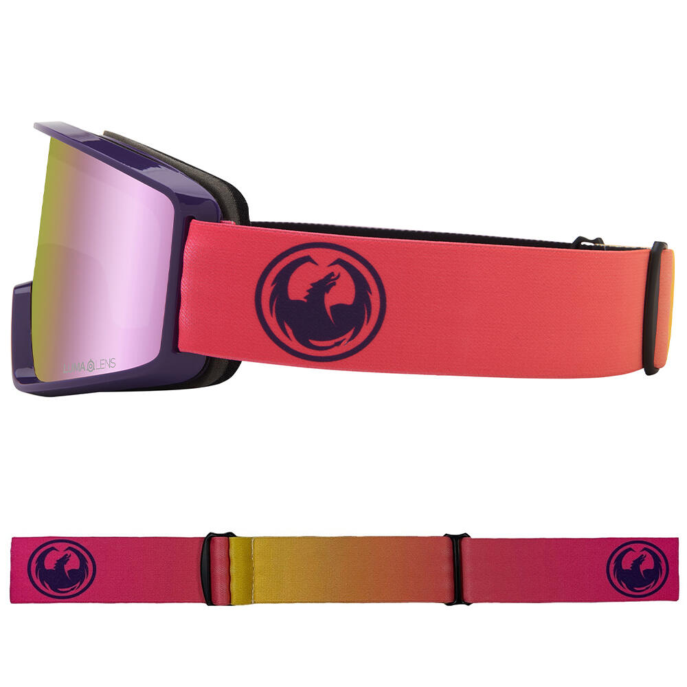 DXT OTG Gafas De Esquí Para Jóvenes - Fade Pink Lite/LL Pink Ionized 3/5