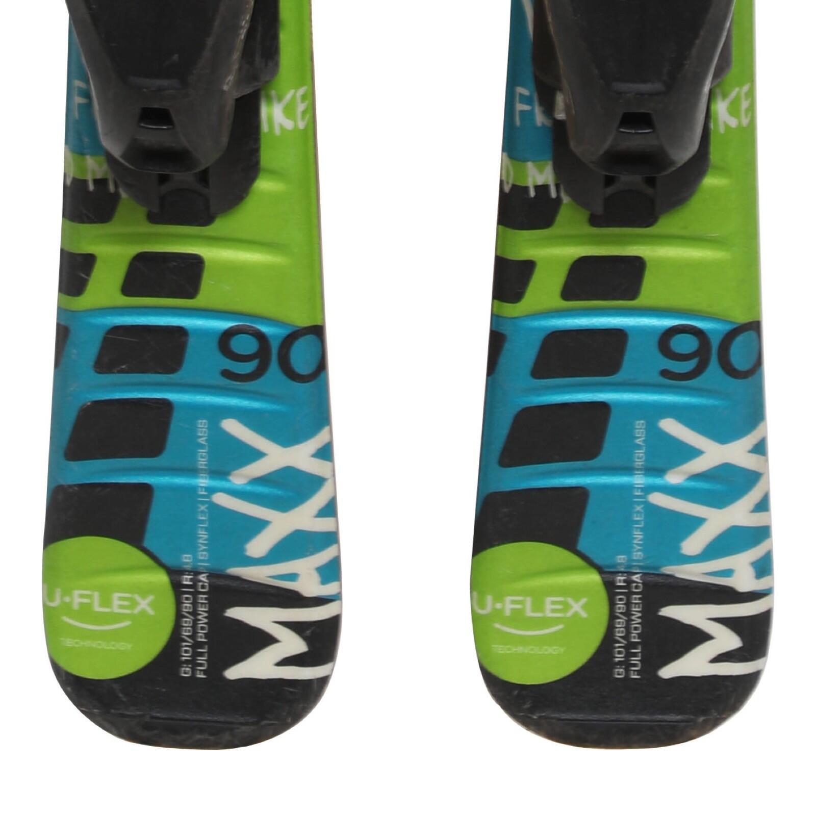 RECONDITIONNE - Ski Junior Elan Maxx + Fixations 4/4