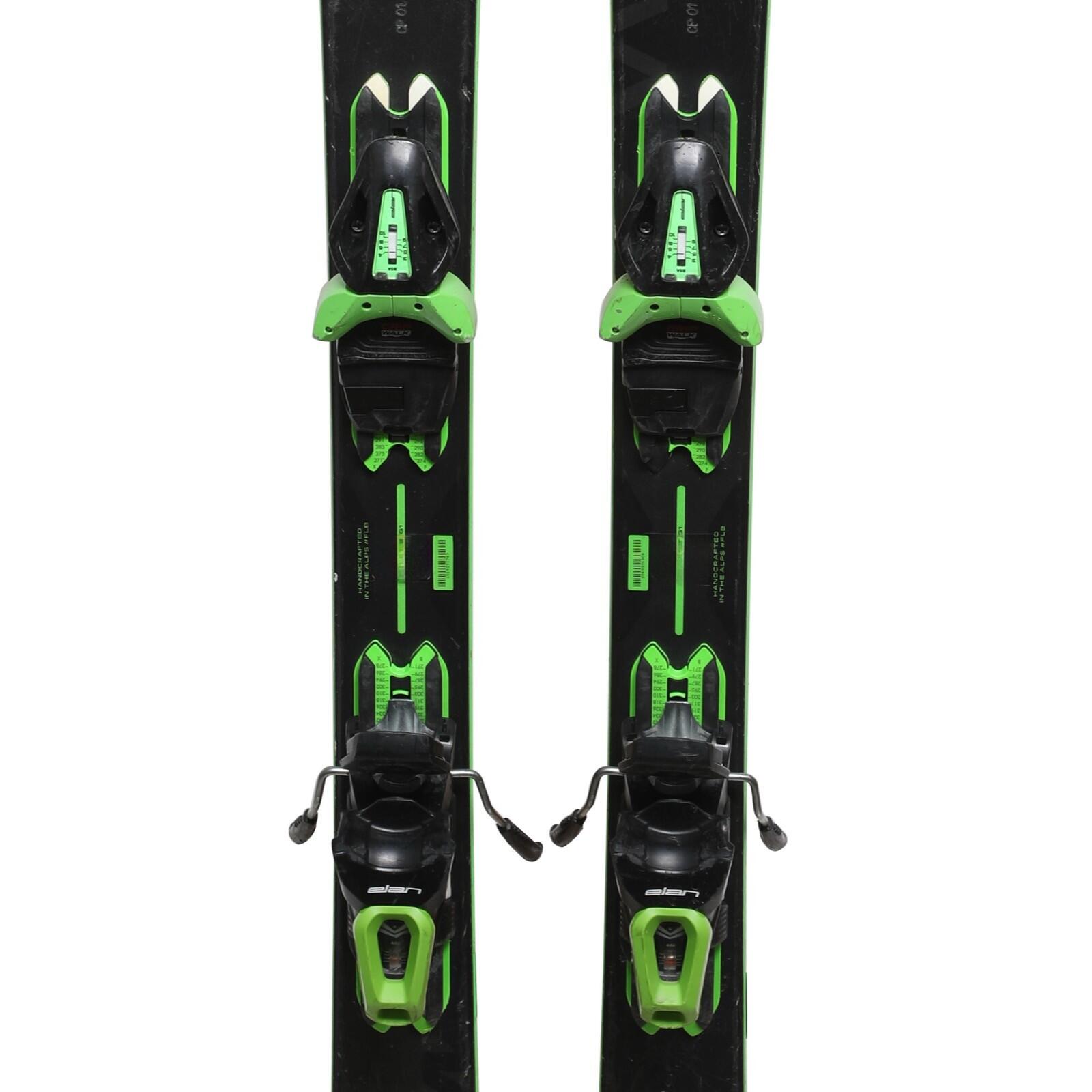 RECONDITIONNE - Ski Elan Wingman 78 Carbon + Fixations 3/5
