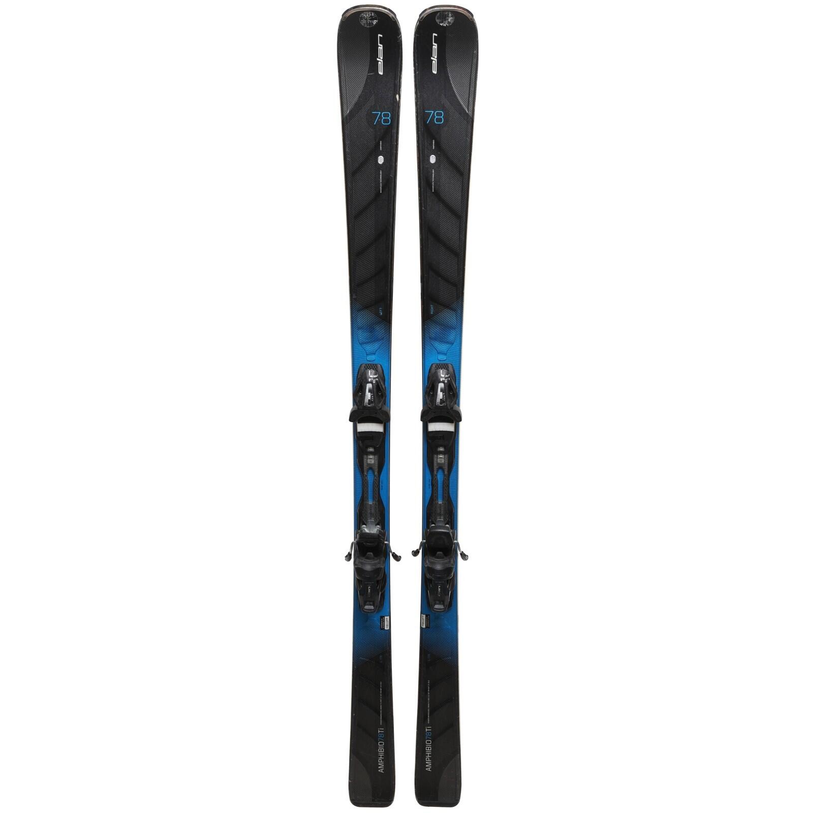 RECONDITIONNE - Ski Elan Amphibio 78 Ti + Fixations 2/4