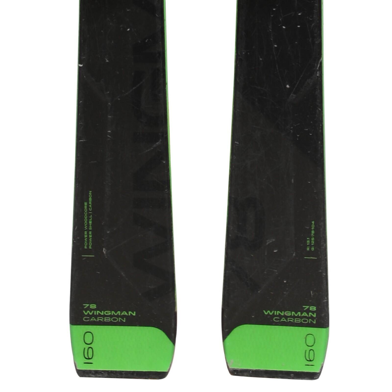 RECONDITIONNE - Ski Elan Wingman 78 Carbon + Fixations 4/5