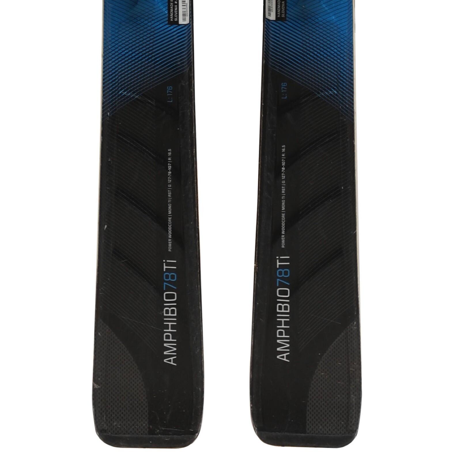 RECONDITIONNE - Ski Elan Amphibio 78 Ti + Fixations 4/4