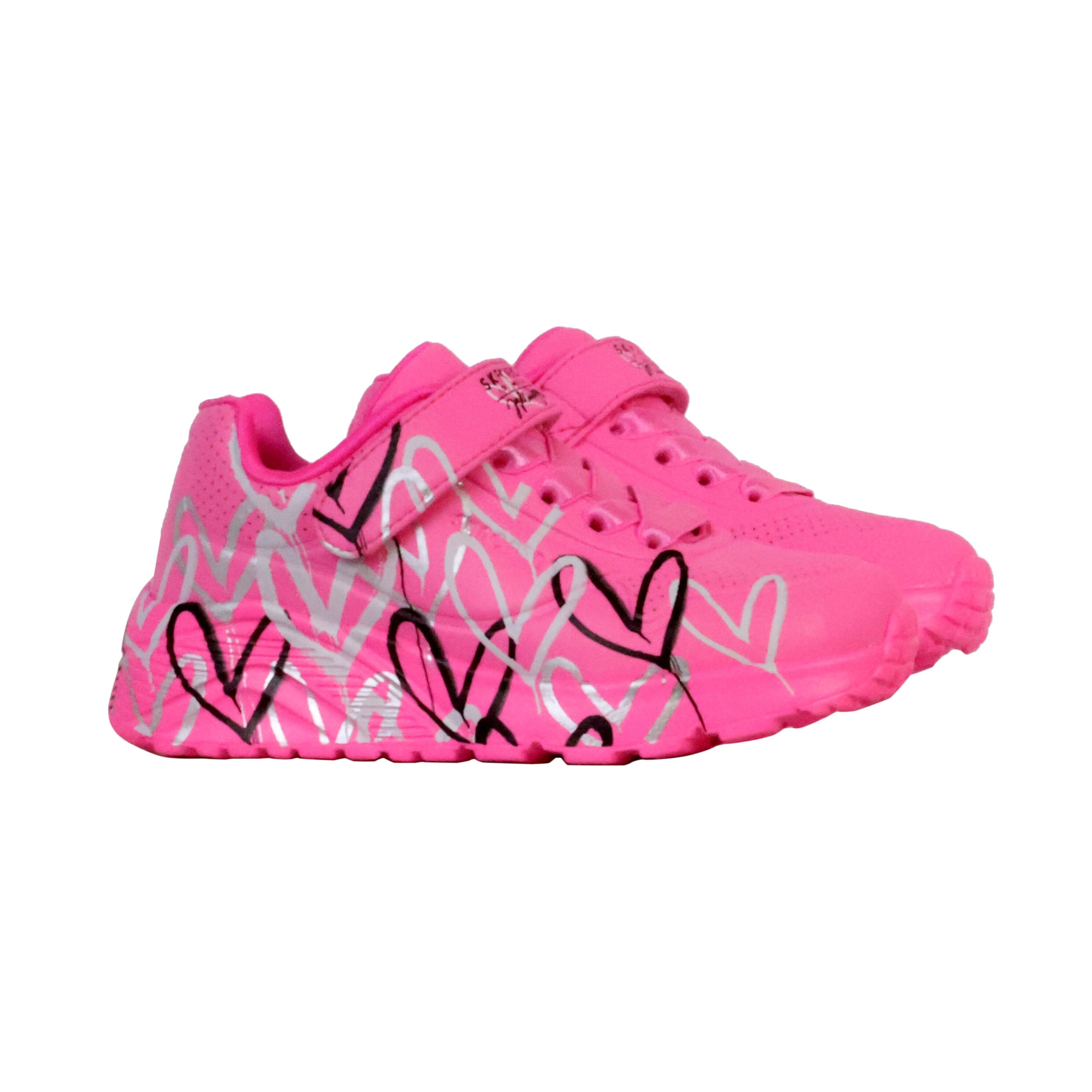 Sapatilhas Skechers modelo 314078L-HPMT para crianças unissex 3/5