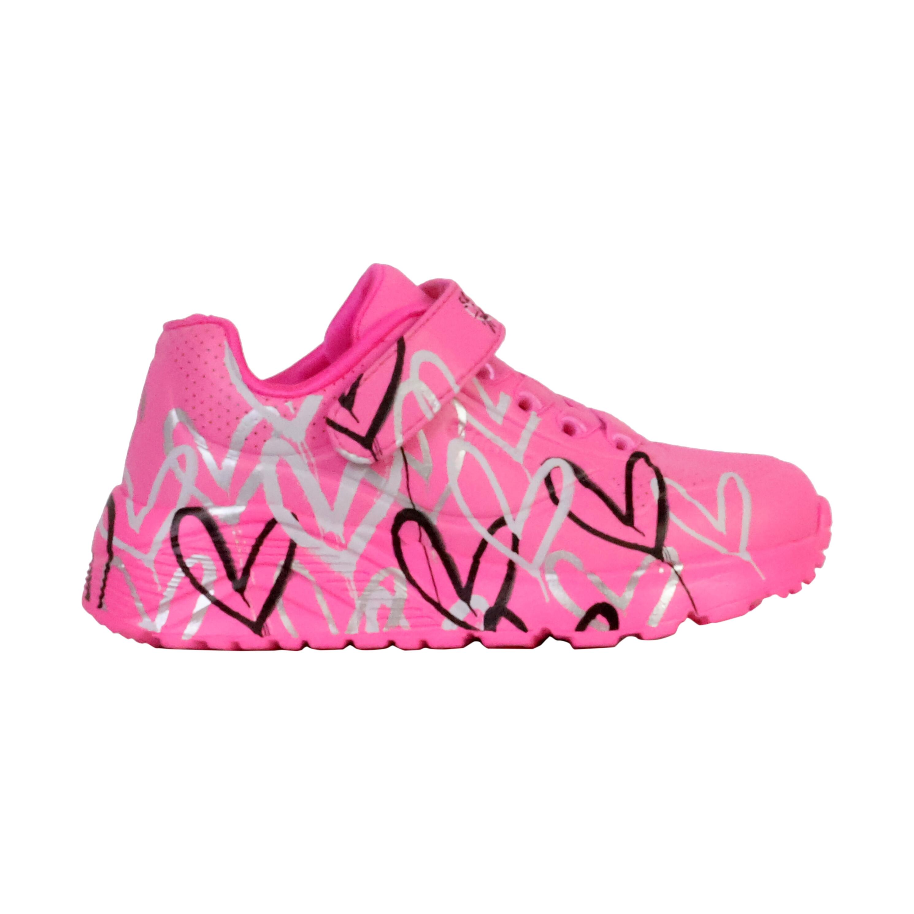 Sapatilhas Skechers modelo 314078L-HPMT para crianças unissex 2/5