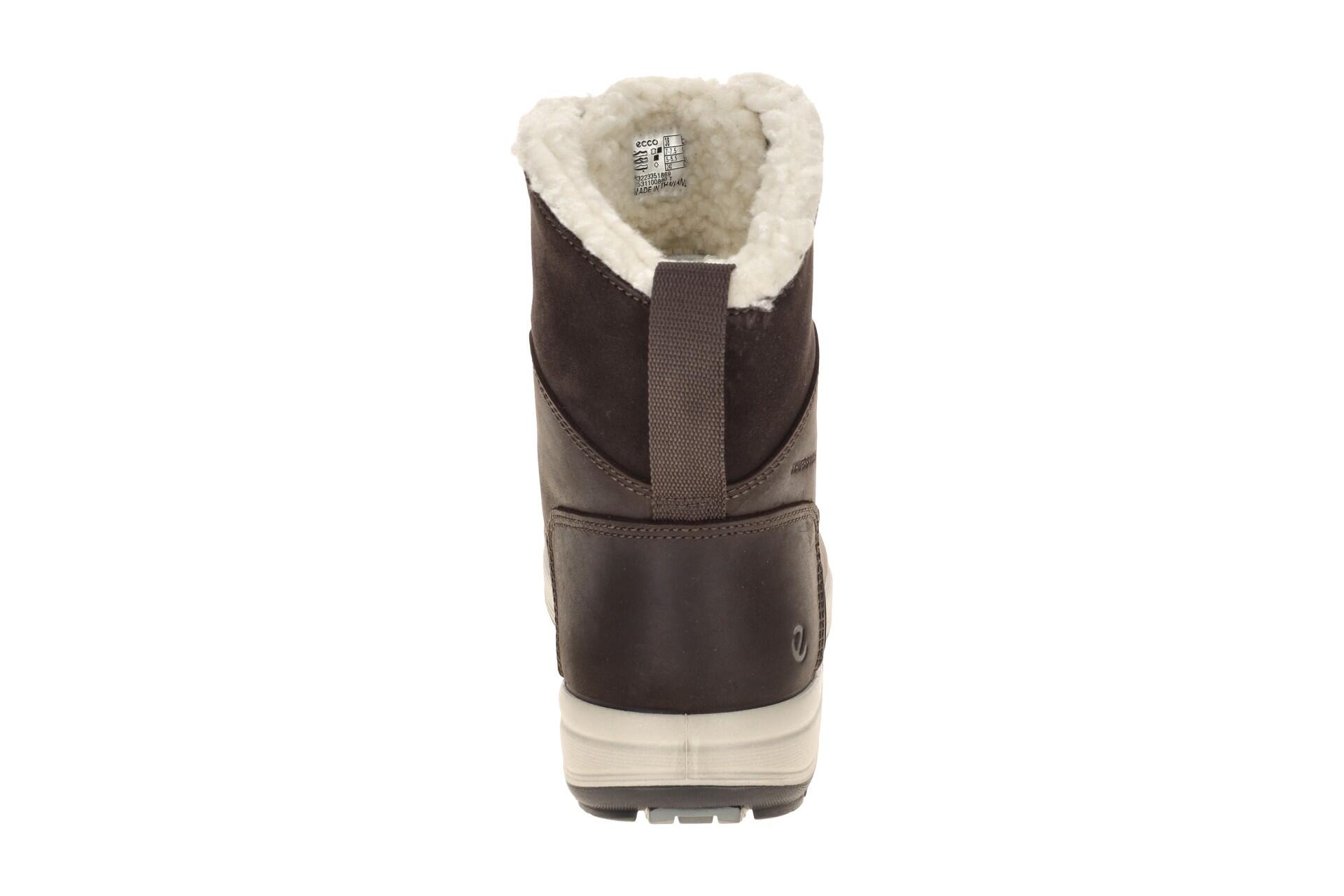 Ecco Trace Stiefel Winter Schnür Boots braun Warmfutter 832233 5/7