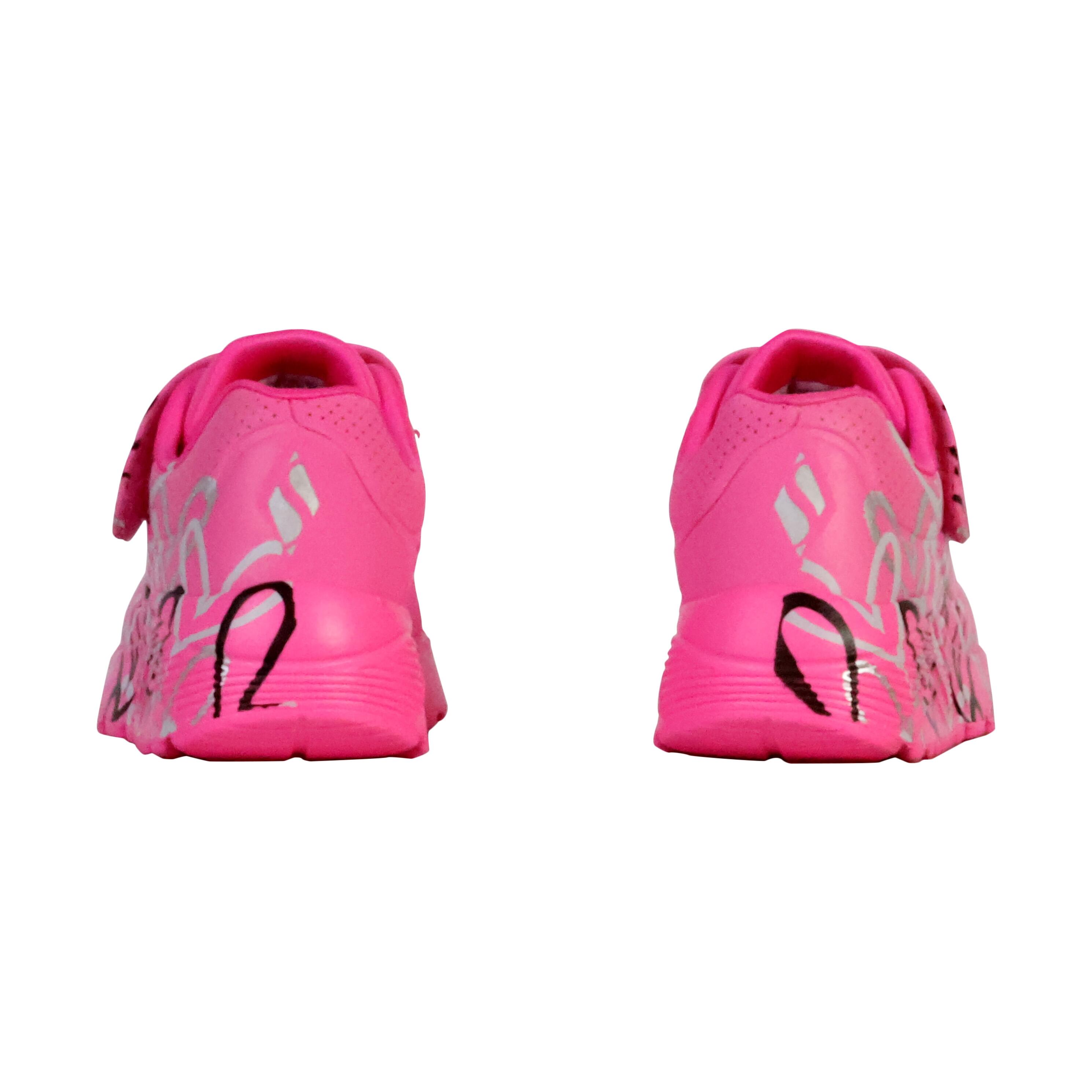 Sapatilhas Skechers modelo 314078L-HPMT para crianças unissex 4/5