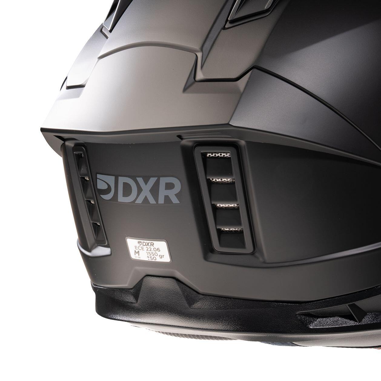 MOTOBLOUZ Casque Intégral ATLANTE Black | ECE 22.06 5/7