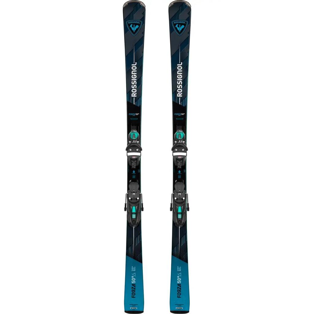 Rossignol Forza 50 CAM K + NX12 Bindings Carving Skis - 179cm - Black