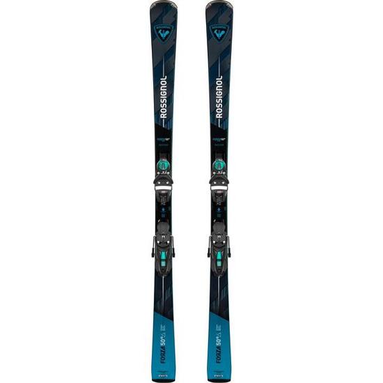 Confezione sci rossignol Forza 50' cam + attacco nx 12 konect gw Uomo Grigio