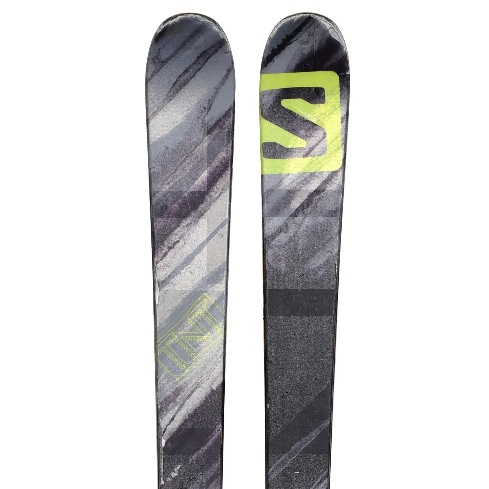 RECONDITIONNE - Ski Salomon Tnt + Fixations 5/5