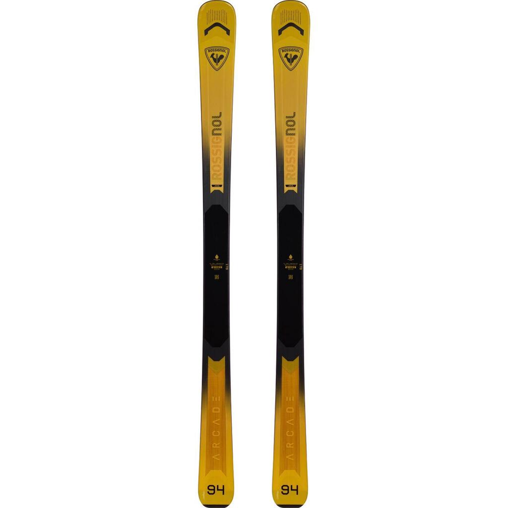 Skis without bindings Rossignol Arcade 94 Yellow Men
