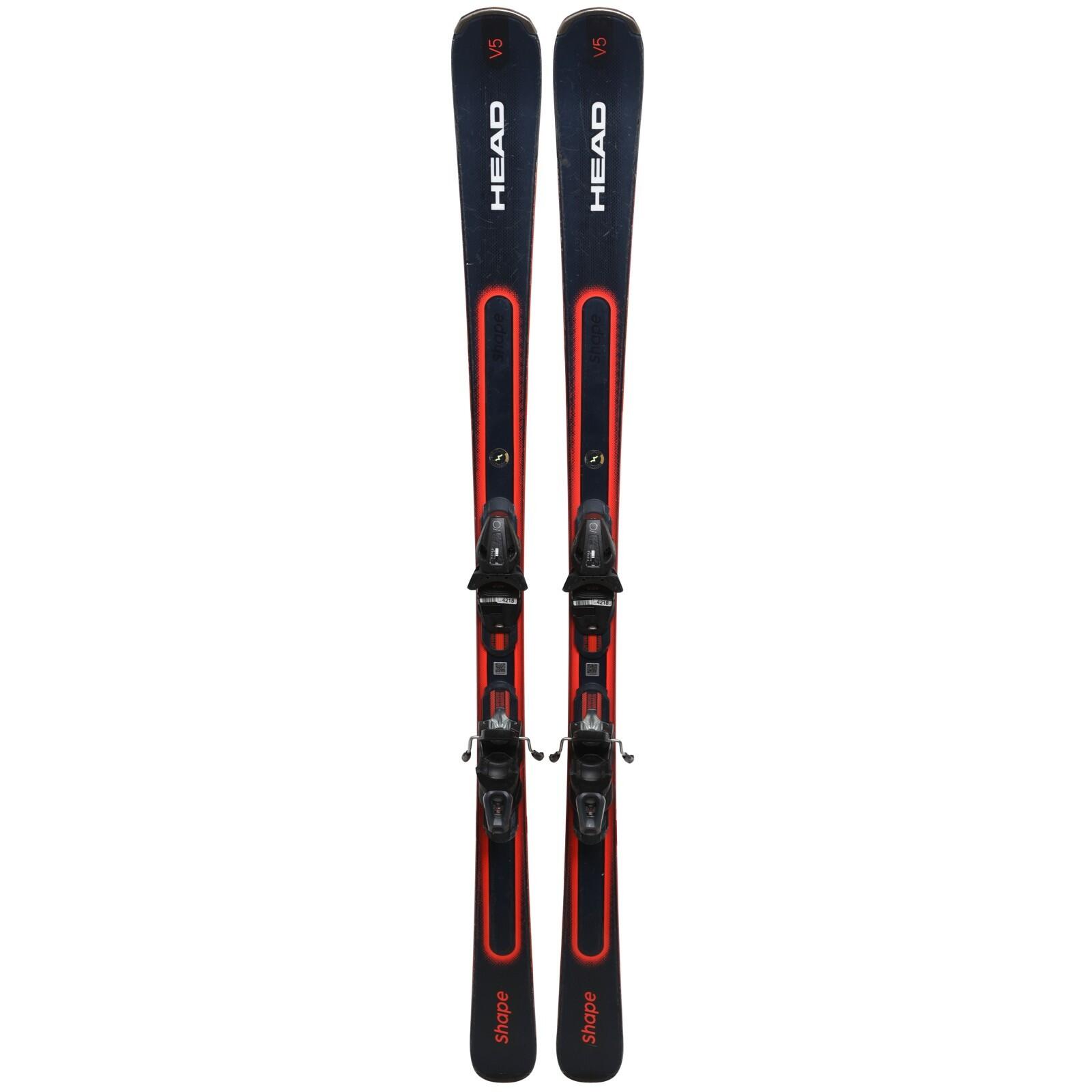 RECONDITIONNE - Ski Head Shape V5 + Fixations 2/4