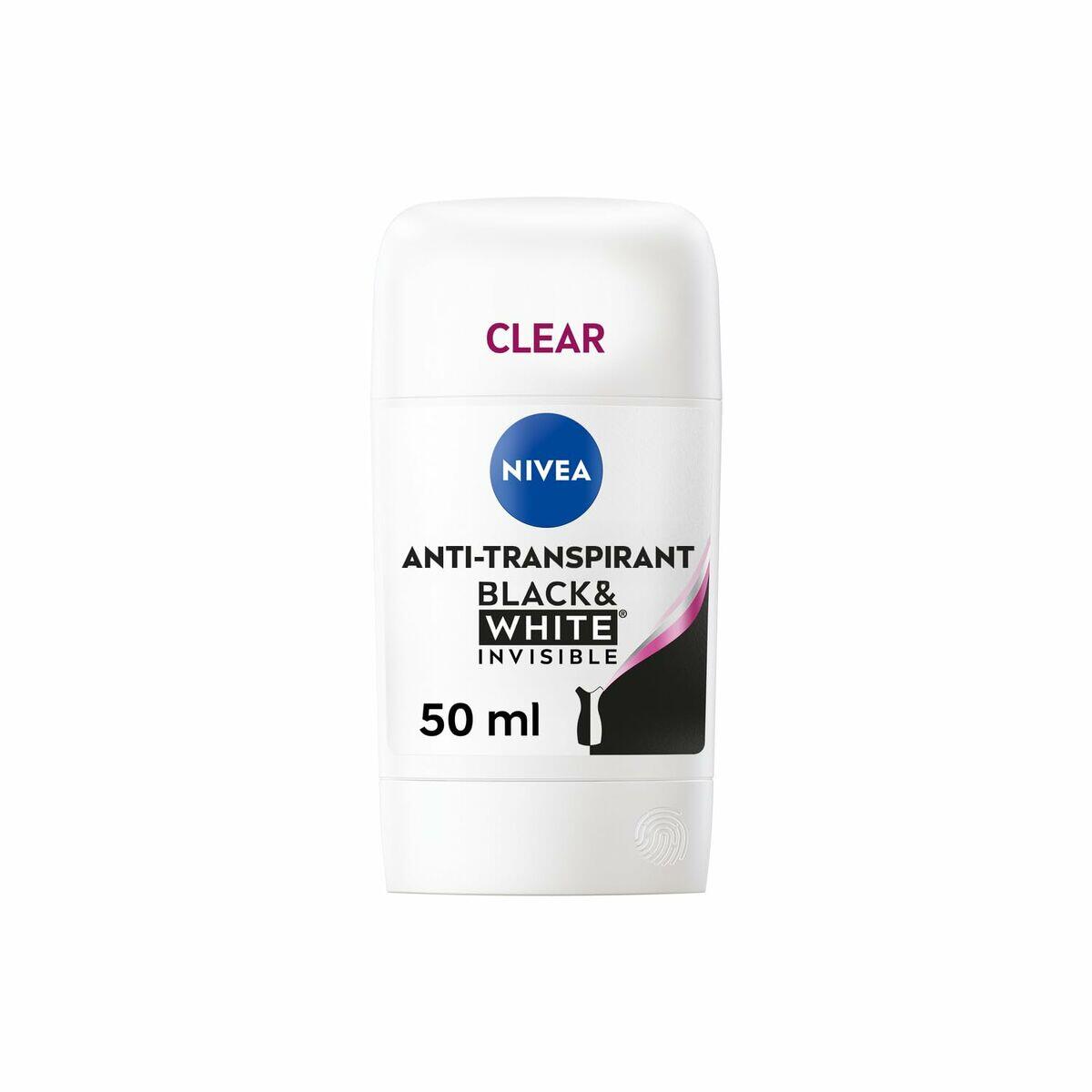 Desodorante en Stick NIVEA INVISIBLE BLACK & WHITE 50 ml 2/4