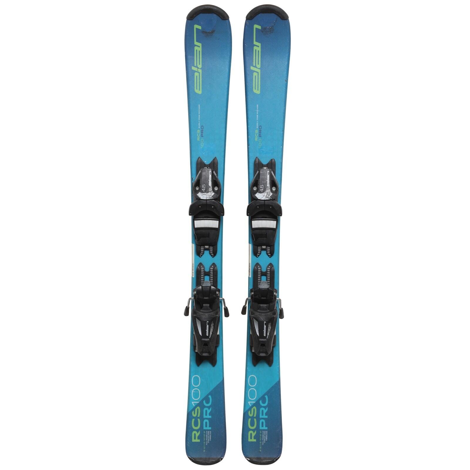 RECONDITIONNE - Ski Junior Elan Rcs Pro + Fixations 2/4