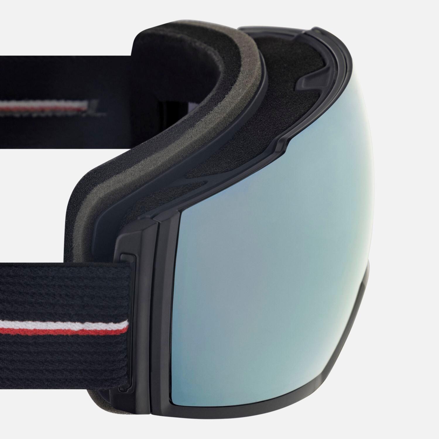 Rossignol Magne'lens Strato OTG Cat S1-S3 schwarze Herren-Skibrille 3/4
