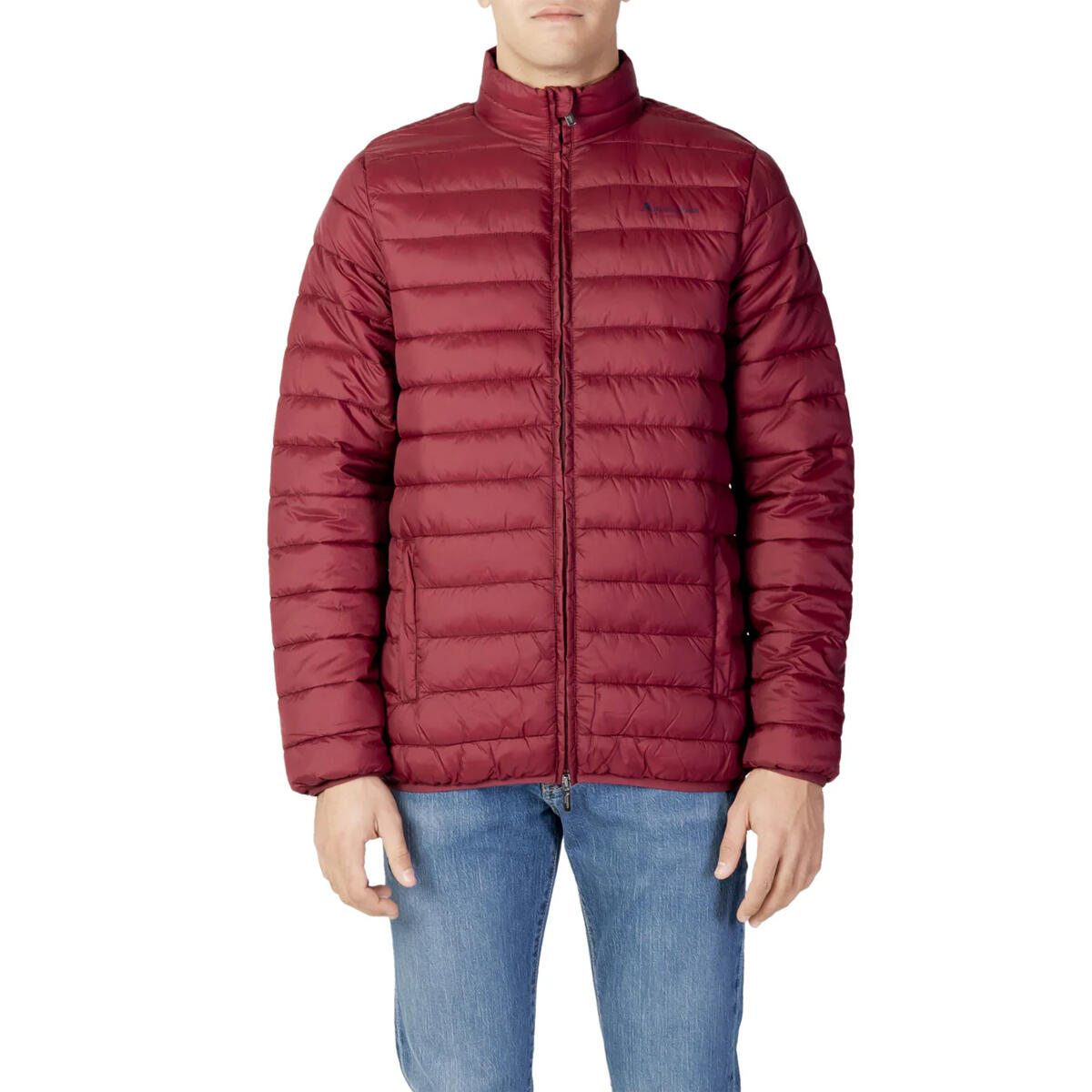 Steppjacke für Herren Damen und Herren Rot 3/4