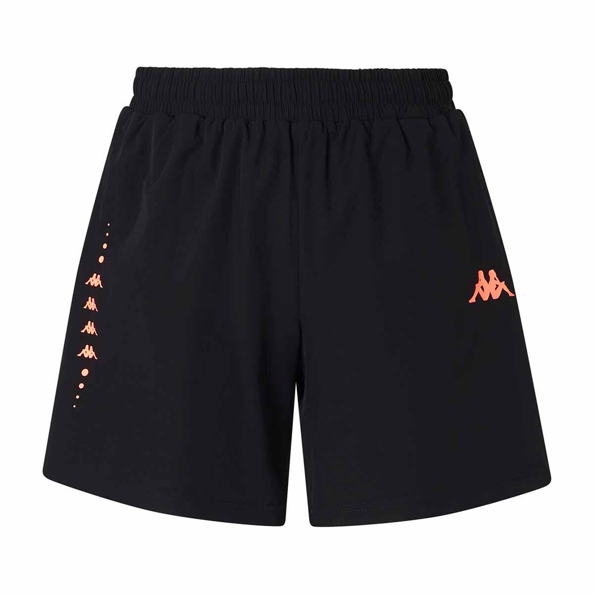 Short training  homme Kombat Fio noir, corail 4/7