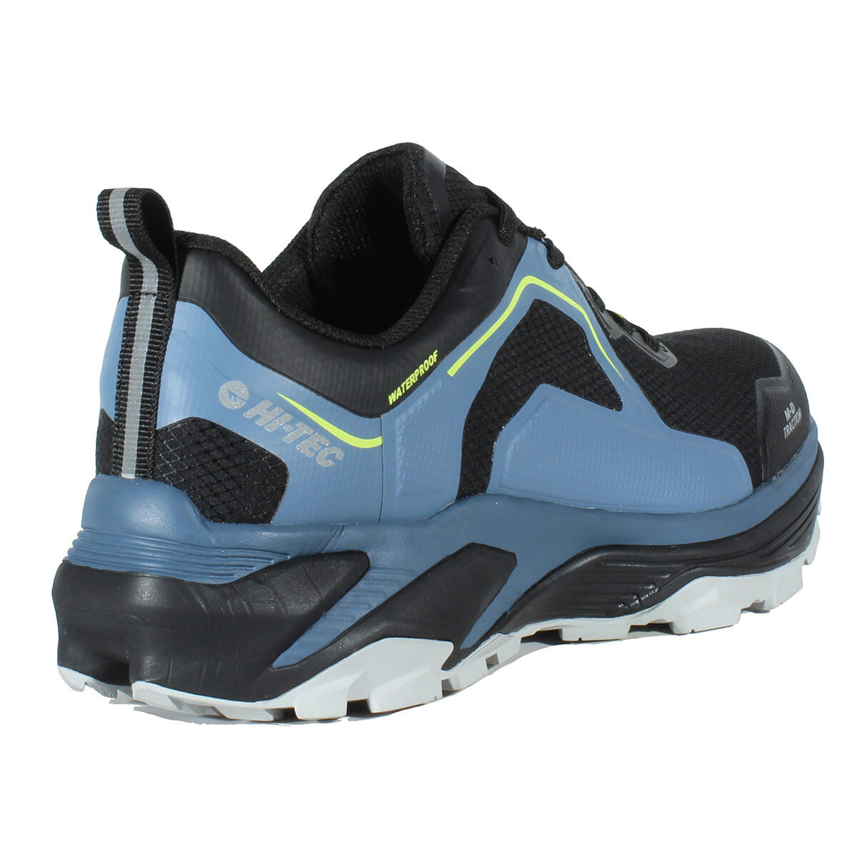 Zapatillas Senderismo Hombre Hi-Tec Pace WP Negro/Azul Impermeables 2/7