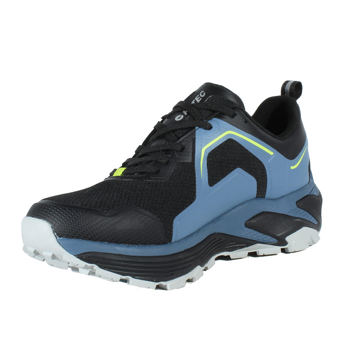 Zapatillas Senderismo Hombre Hi-Tec Pace WP Negro/Azul Impermeables 6/7