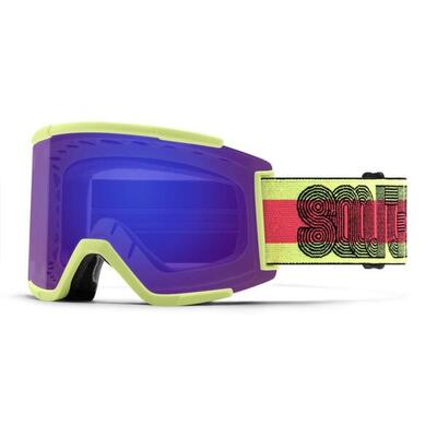 Ski-/Snowboardmaske Smith Squad XL Serp Lined Up ChromaPop Cat2 + Cat1 Mann