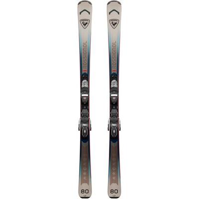 Rossignol arcade 80 + xp10 all mountain ski's - 166cm - wit