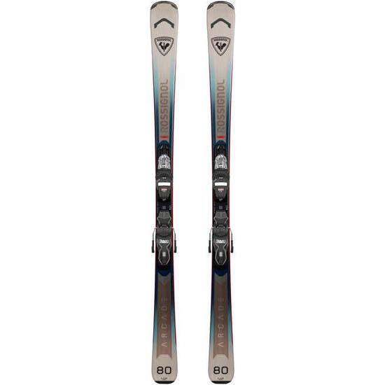 Rossignol Arcade 80 Ski Pack + Bindungen Xpress 10 GW Grau Mann