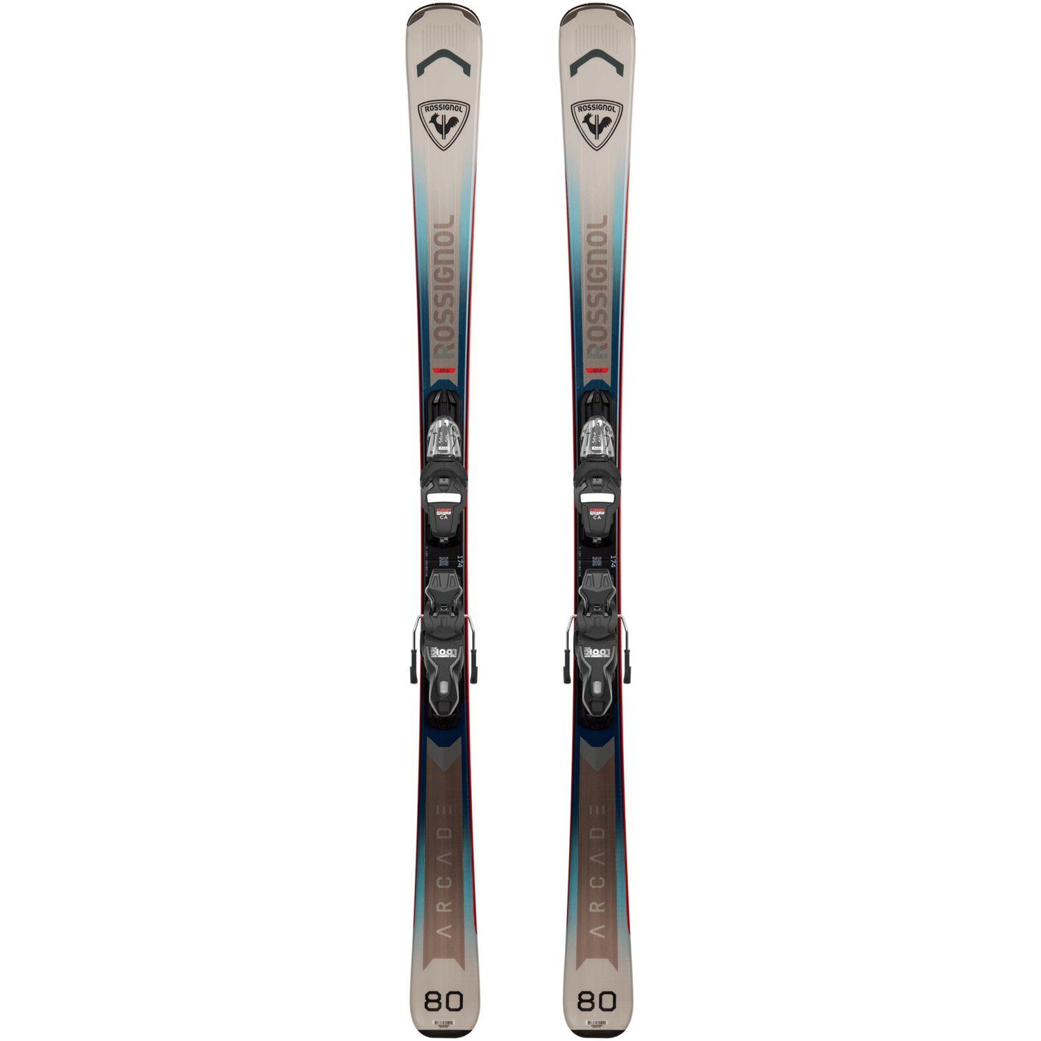ROSSIGNOL Rossignol Arcade 80 + XP10 Allmountain Lyže - 166cm - Bílá