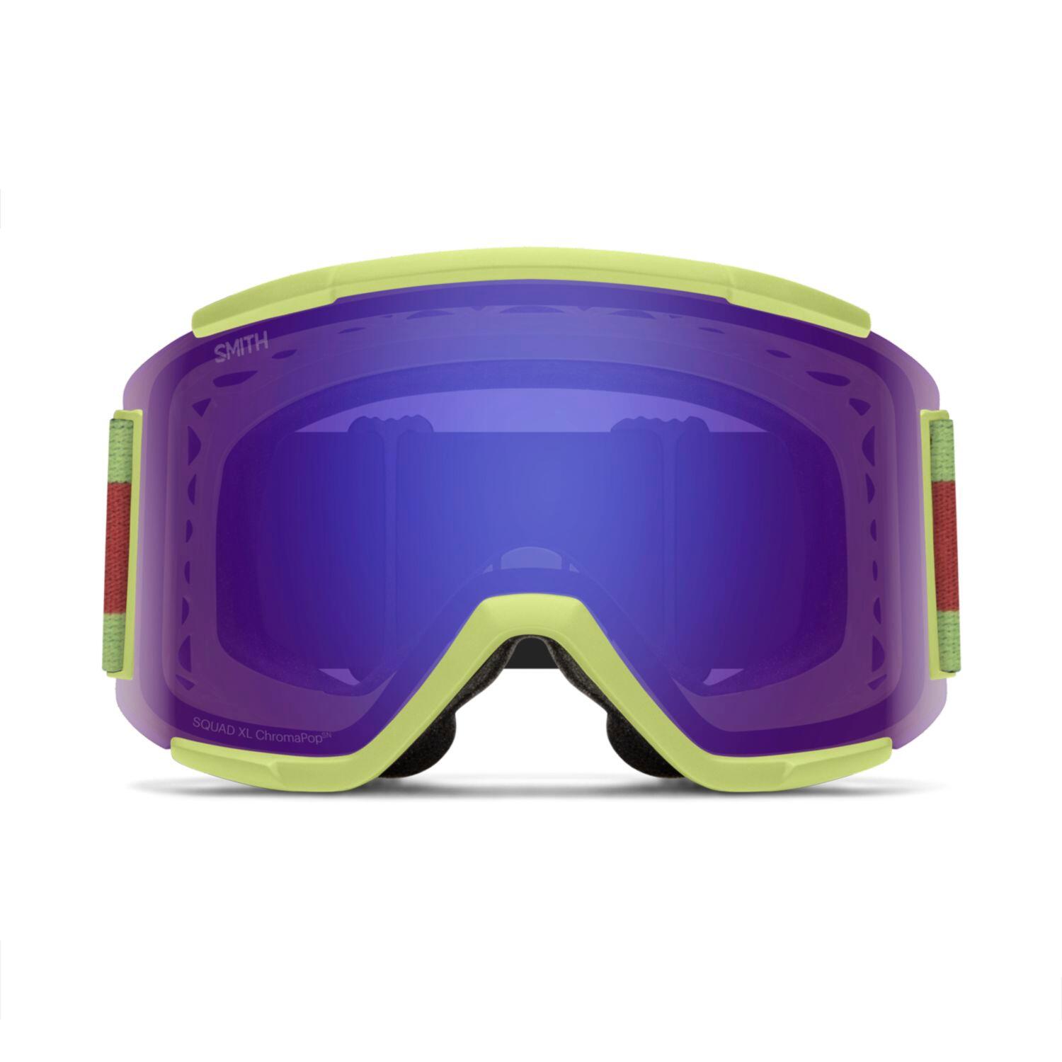 Ski-/Snowboardmaske Smith Squad XL Serp Lined Up ChromaPop Cat2 + Cat1 Mann 2/4