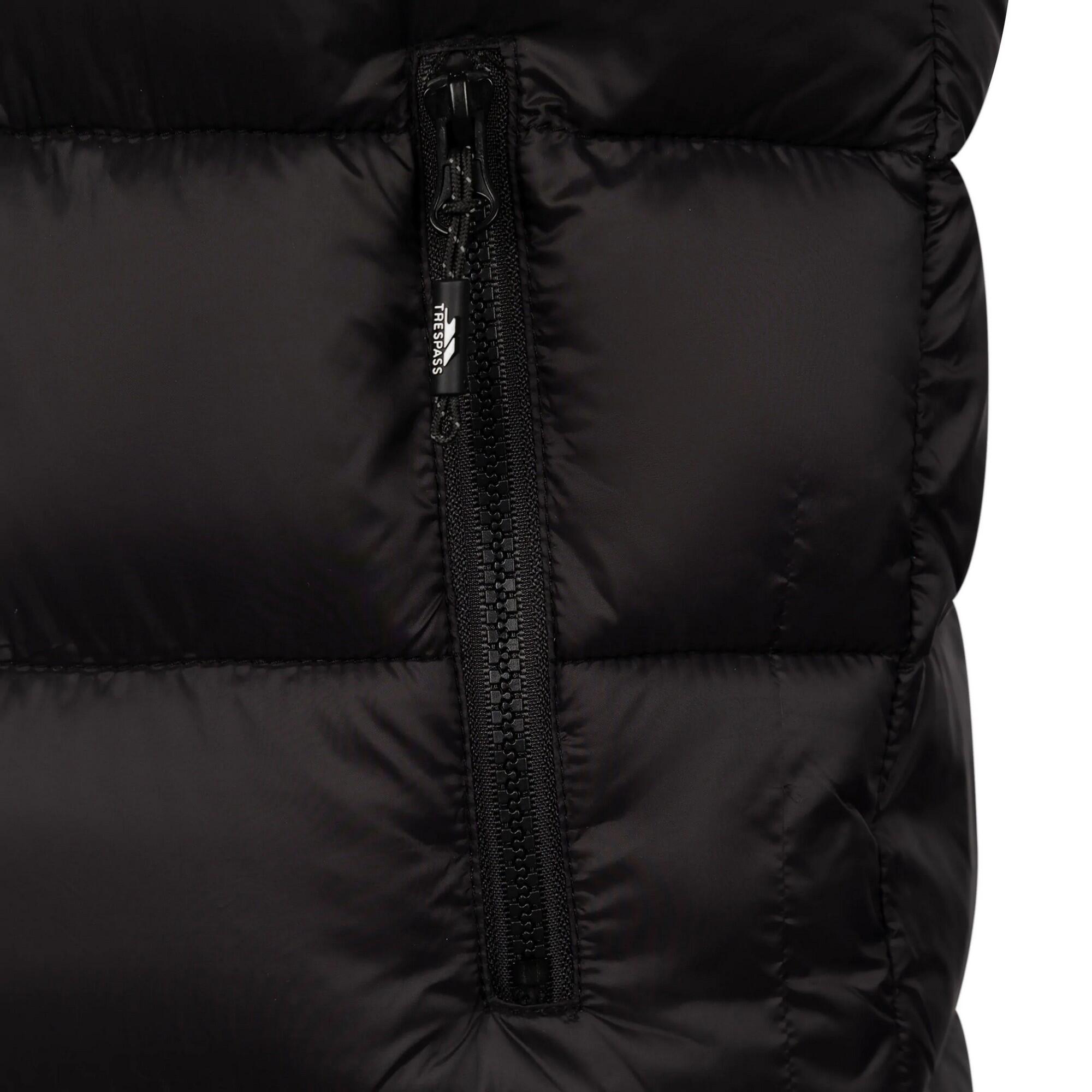 Colete para Casual Acolchoado Simone Mulher (Preto) 3/5