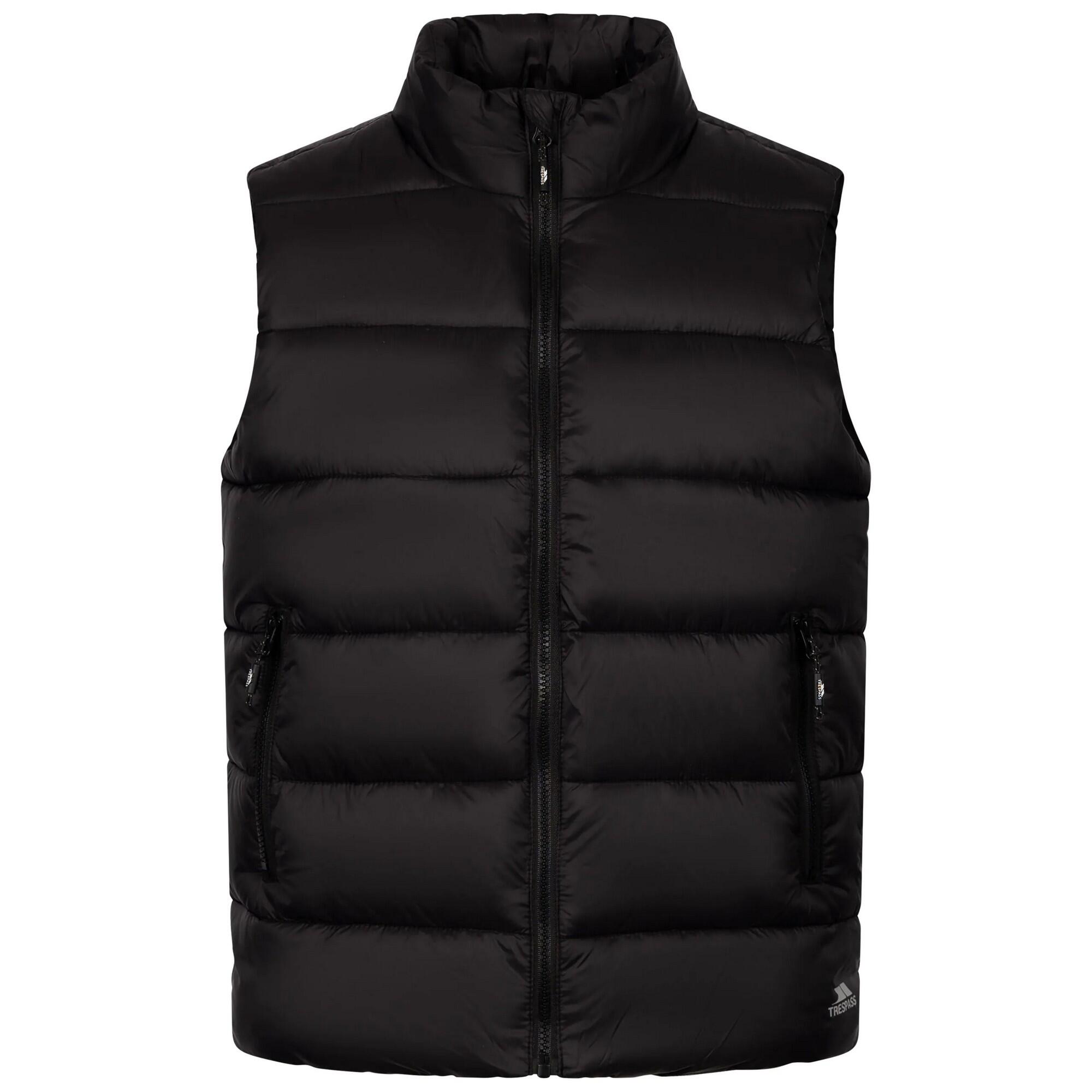 Trespass - Veste Sans Manches Décontracté Simone Femme (noir) - Doudoune Synthétique - Noir - Decathlon