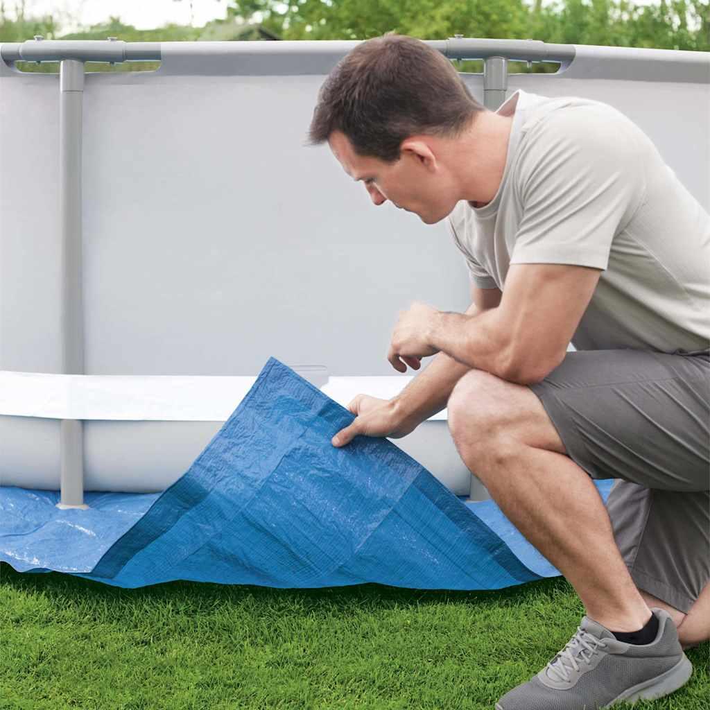 Bestway Tapis de sol pour piscine Flowclear 488x488 cm 4/7