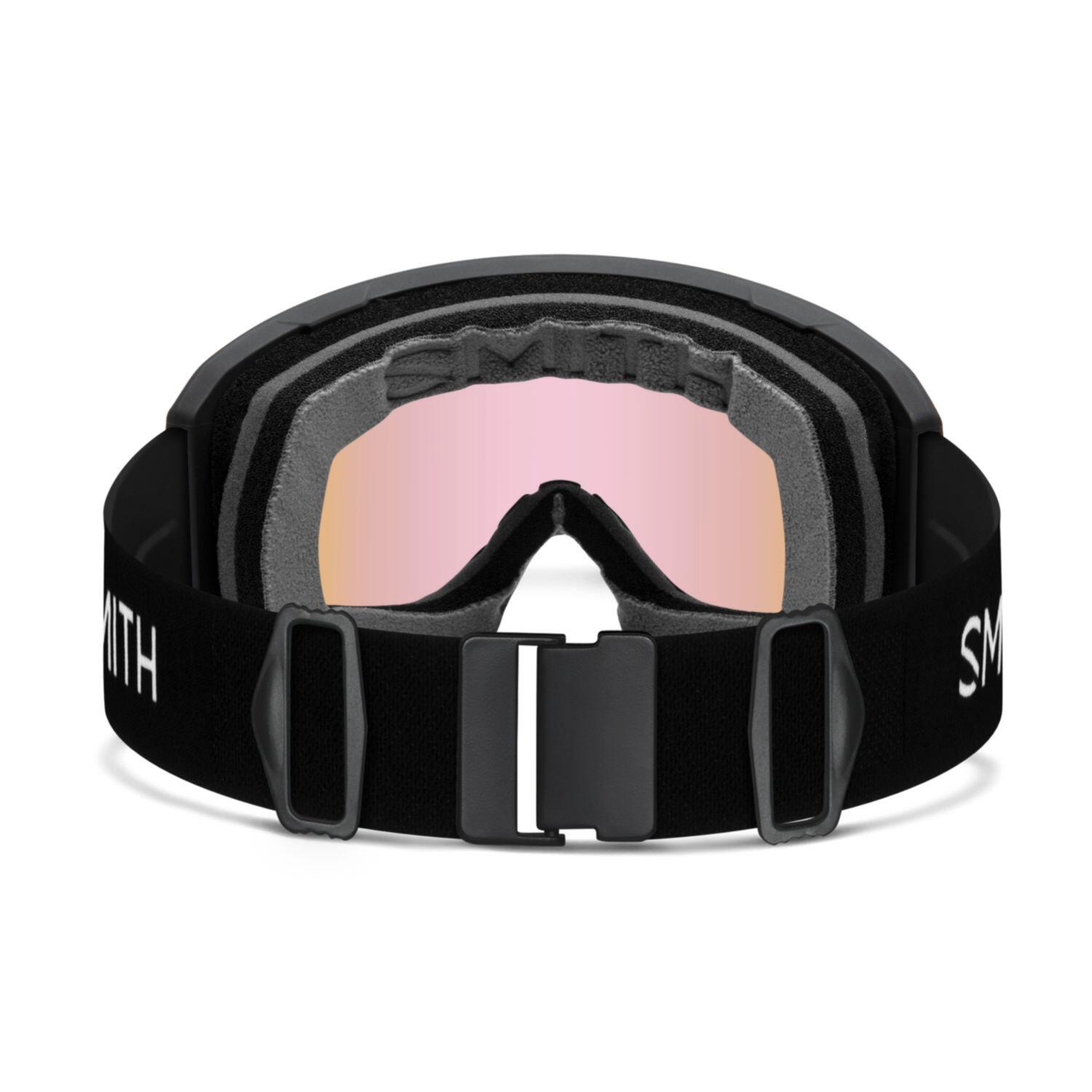 Ski-/Snowboardbrille Smith Preview Mann Black Cat1 3/4