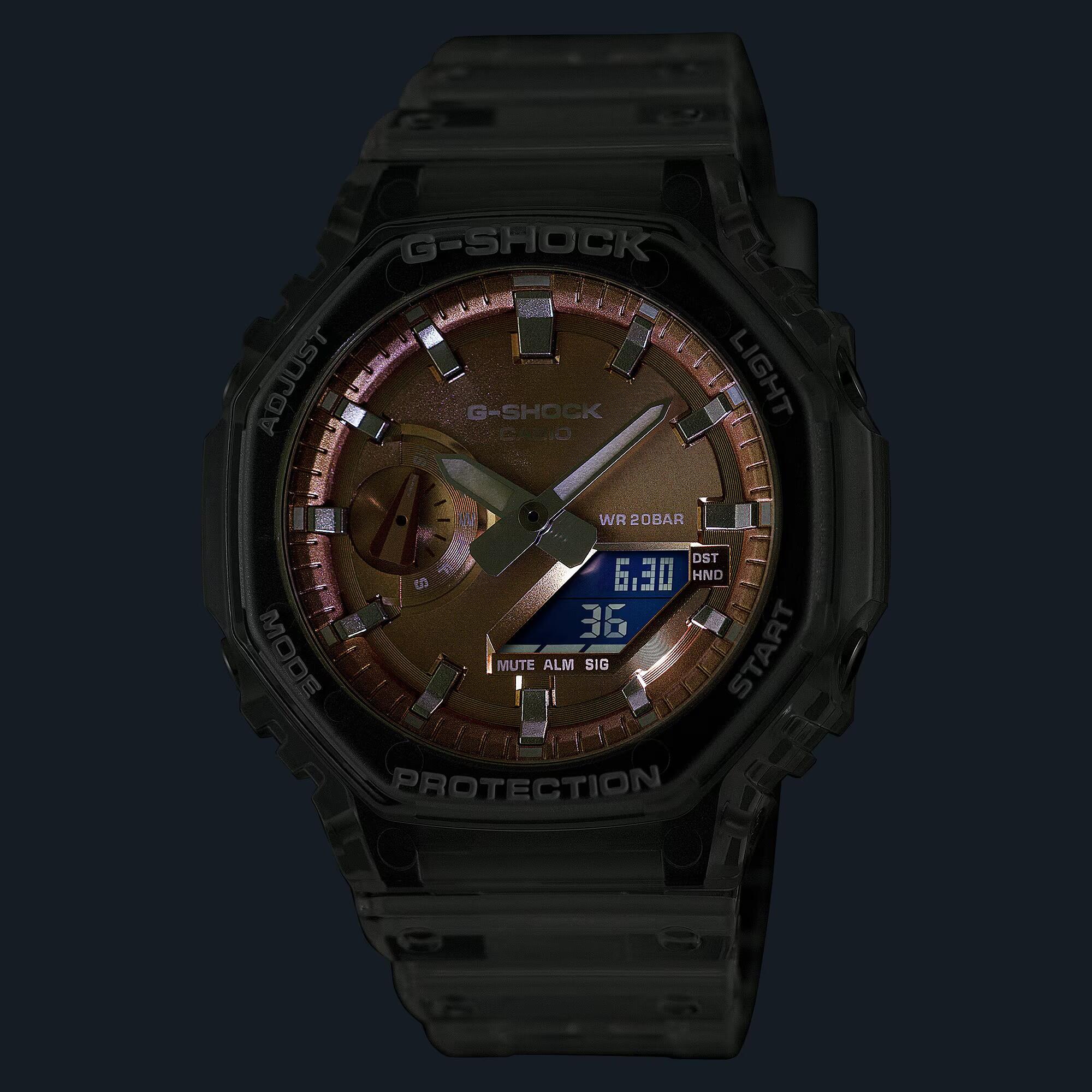 Reloj Hombre Casio G-Shock BRIGHT METALLIC - ROSE GOLD 4/6