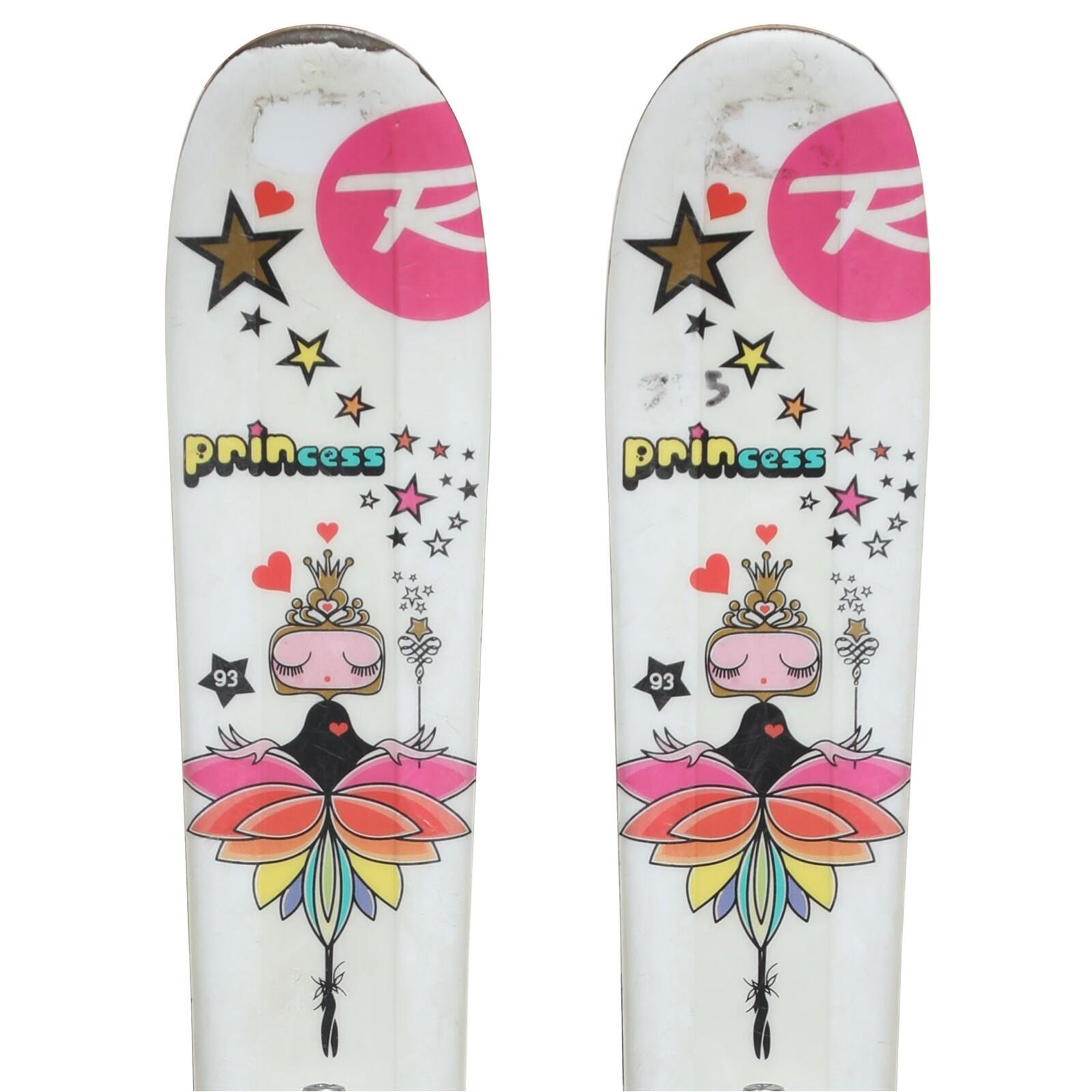 RECONDITIONNE - Ski Junior Rossignol Princess Etoile + Fixations 5/5