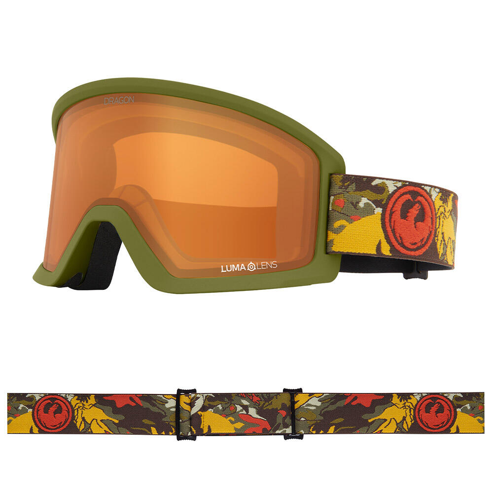 DX3 OTG Gafas De Esquí Unisex - Leafy Camo/LL Amber 2/6